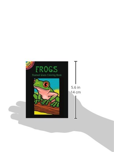 Frogs Stained Glass Coloring Book (Dover Stained Glass Coloring Book) #TOP4