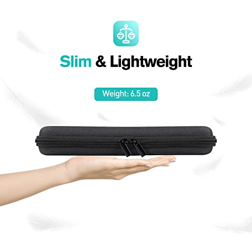 ProCase Stethoscope Case for 3M Littmann Classic III, Lightweight II S.E, MDF Acoustica Stethoscope, Cardiology IV Stethoscope, Hard Travel Carrying Case for Nurse -Black