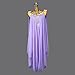 ZYDANC Latin Dance Great Swing Dress Chiffon Beach Long Maxi Skirt Salsa Tango Competition Outfit Ballroom Dresses,Purple,S