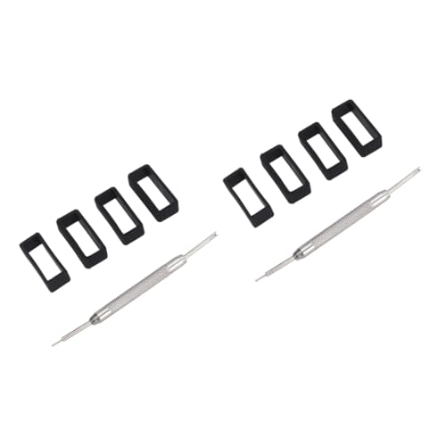 MUCKLILY 腕時計交換用レンチスパナリムーバー腕時計ゴム時計用品 腕時計バッテリーリムーバーウォッチ 8個, 画像通り x 2点。, mediumx2pcs, 1点。