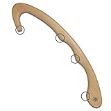 Accuwood Trigger Point Massager and Back Massager Handheld - Massage Cane and Self Massage Tool – Natural