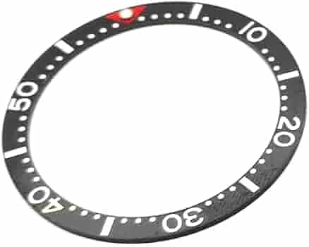 INSERTO GHIERA ROSSO BLU FLUORESCENTE 38 MM SKX007 SKX009 SRPD GMT SUB LUNETTA - Foto 3