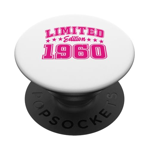 Edición Limitada 1960 Cumpleaños 1960 Edición Cumpleaños PopSockets PopGrip Intercambiable