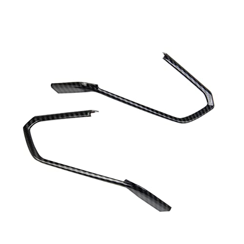 Carbon Fiber Interior Steering Wheel Trim Cover for Chevrolet Corvette C8 2020-2025 (Side Trim)