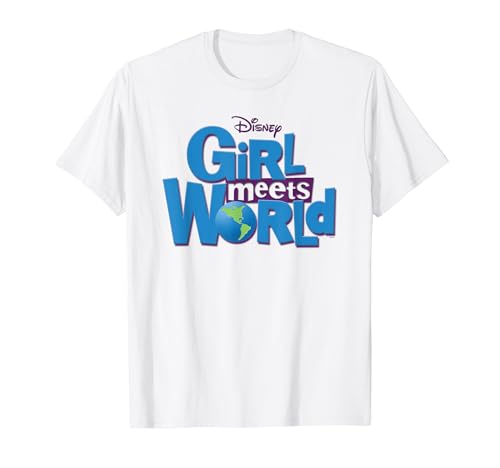 ディズニー・チャンネル Girl Meets World 公式テレビシリーズ ロゴ Tシャツ