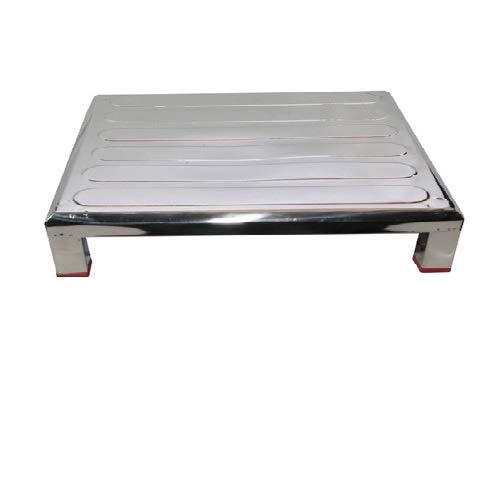 KTC Plus Stainless Steel Bath Stool/Kitchen Stool/Patra (13 Inch) Amazon.in Home & Kitchen