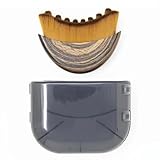 DOKRIN MANUELLE GESICHTSBÜRSTEN,KINNMASSAGEGERÄT, ERGONOMISCHES DESIGN, GESICHTSMODELLIERUNGSWERKZEUG, WEICHE NATURBORSTEN (1 STÜCK, MITTLERE GRÖSSE, 7 CM)