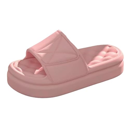 Women's Fashionable and Simple Soft Soled Thick Soled Home Comfortable and Women's Slippers with Arch Support Wide Width