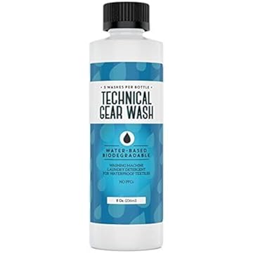 best detergent for technical fabrics