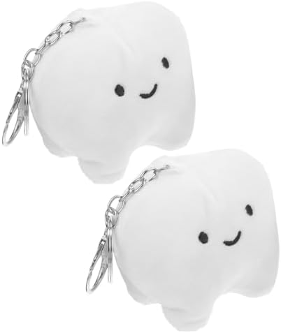 Amazon.co.jp: PACKOVE 歯 形 キーホルダー 2個 ぬいぐるみ 歯 鍵