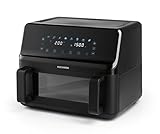 Rachs KOCHWERK Vario freidora de aire caliente de doble cámara 9 L | Airfryer con cámara divisible, pantalla táctil y 8 programas | Freír alimentos sin aceite - bajos en grasa | 2700 W
