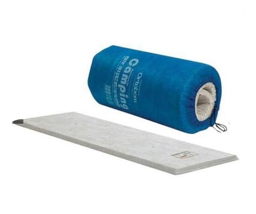 Colchonete Mochila Camping Blue Solteiro 55x175x4cm
