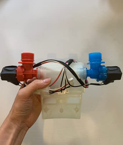 Whirlpool Washing Machine Water Inlet Valve - Fits WTW5000DW1, WTW4815EW1, WTW4816FW1, WTW4816FW2