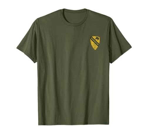1ST CAVALRY DIVISION ARMY FIRST TEAM FORT AFGHANISTAN US USA T-Shirt
