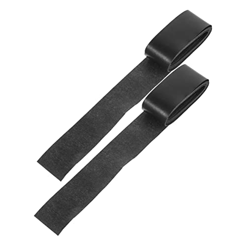 HANABASS Drum Stick Anti-slip Covers 2 Pairs Black Protective Covers for Drumstick Jazz Drumstick Sleeves