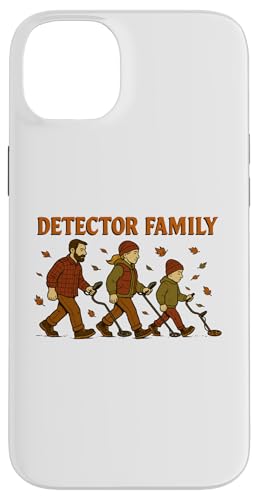 DETECTOR-FAMILY, 金属探知機 アクセサリー 宝物を探す 金属探知機 スマホケース iPhone 14 Plus 用