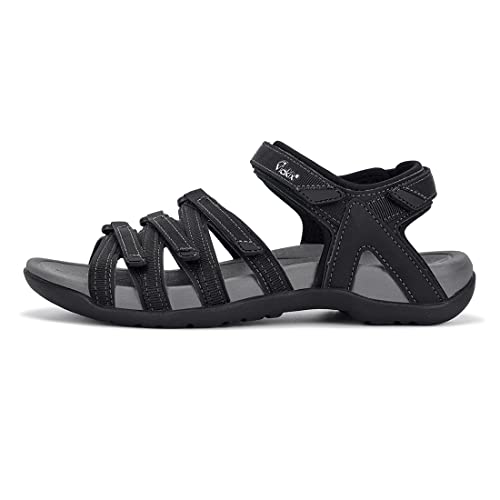 Image of Viakix Womens Sport Sandal - Comfortable Athletic Stylish Hiking Shoes, with Arch Support, Outdoors, Walking, Water, River, Trekking