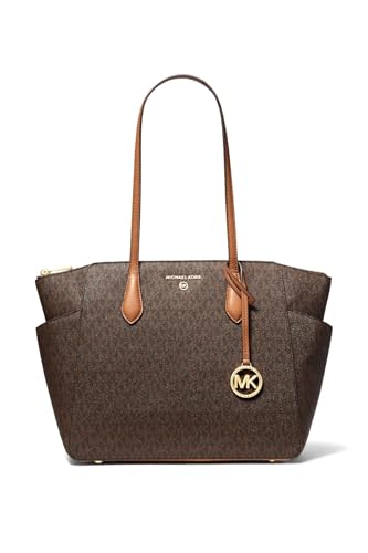 Michael Kors Marilyn Medium Top-Zip Tote Bag