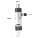 Terizger CO2 Diffuser，Carbon Dioxide Atomiser Bubble Counter Aquarium Inline Co2 Atomizer for Planted Aquarium,Aquarium Diffuser (12/16 mm)