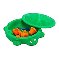 Dmuzsoih Desktop Sandbox Turtle,Sandbox with Lid Sand Toys Set | Sensory Play Toy Set,for Kids Boys Girls Outdoor Indoor Garden Beach Backyard Park Playground Desk Desktop Studio Bedroom