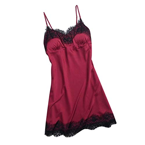 Serenable 2 PCS Feminino Decote Em V Pijama Roupa De Dormir Lingerie
