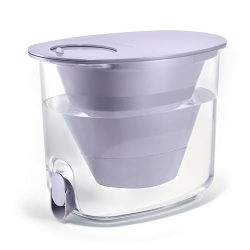 LifeStraw Home High-Capacity Water Filter Dispenser, 35-Cup, Wisteria, BPA-Free Designed for Everyday Protects Against Bacteria, parasites, microplastics, PFAS, Lead, and Improves Taste