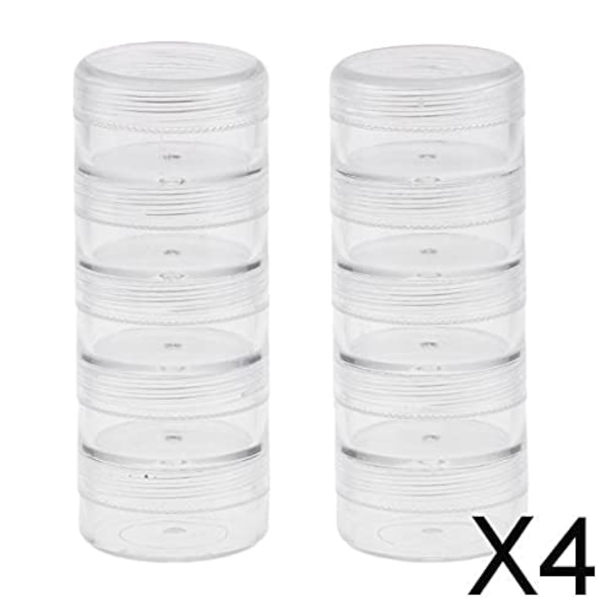 5 Layers Stackable Screw Containers Storage Box