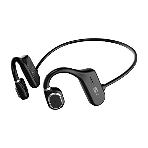 MEE audio AirHooks Open Ear Headphones - Bluetooth Wireless Personal Speakers That Donâ€™t Cover The Ear Canal for All-Day Listening and Safer Workouts