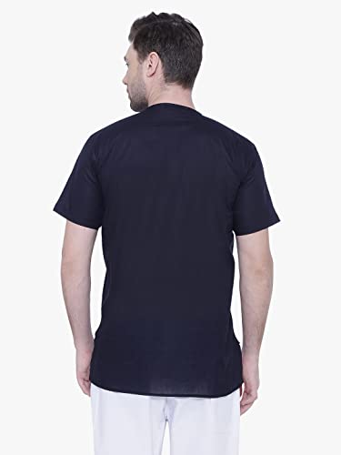 Image of Rajubhai Hargovindas Mens Casual Cotton Straight Kurta