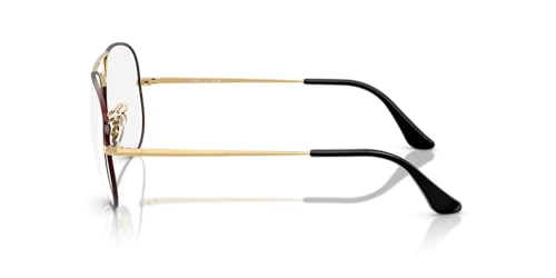 Image of Ray-Ban Unisex Rx6489 Aviator Aviator Prescription Eyeglass Frames