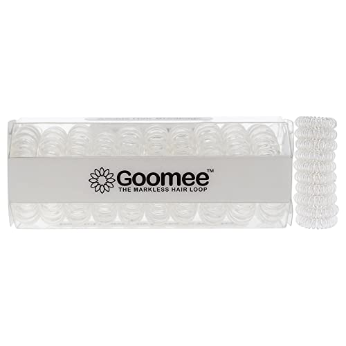 Goomee The Markless Hair Loop Set - Clear For Women 10 Pc Hair Tie, 100 ml (Pack of 1)