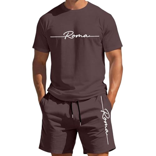 Ensemble homme t-shirt short dégradé léger contre la chaleur