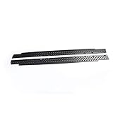 Rugged Ridge 11651.06 Black Diamond Plate Rocker Side Panel Kit