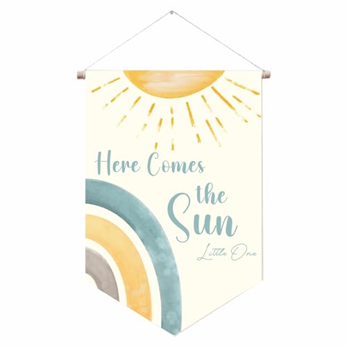 Barri Design Here Comes The Sun Pennant Banner