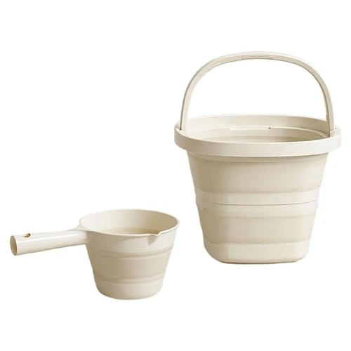 折りたたみ式ウォーター&バケツセット 高強度PP 省スペース設計 キッチン用 キャンプ アウトドア 洗車用 多目的折りたたみ式キッチンツール