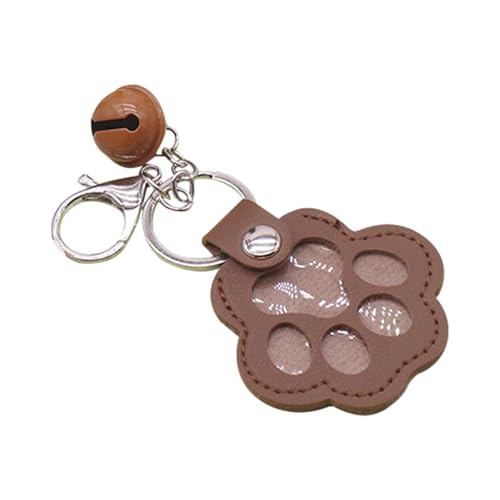 Krmoau Llavero Recolector de Pelo para Perros,Álbum Conmemorativo y Portallaves para Recuerdo de Mascotas - Colgante Unisex para Bolso de Amantes de Animales Viaje Coche Regalo
