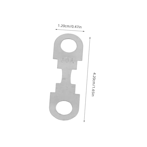 Kit de reemplazo Cabilock de 30 tiras planas de fusibles metálicos para automóviles, camiones y RVs, aleación de zinc, rendimiento estable e instalación fácil miniatura 2
