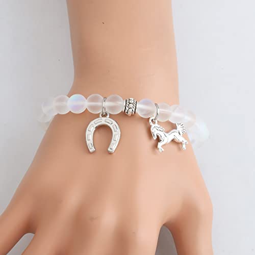 UJIMS Horse Charm Bracelet - Inspirational Gift for Horse Lovers, Riders, and Trainers - Equestrian Gifts4