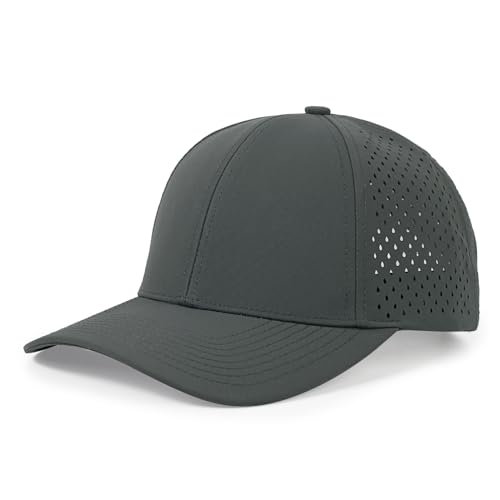Image of Quick Dry Baseball Cap Curved Brim Mesh Snapback Hat for Men Women