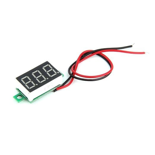 SP Electron Digital Mini Voltmeter Voltage Tester Meter Module 0.28 Inch 2.5V-30V for DIY Electronic Project kit. (B0CQVVKKCM) Amazon Price History, Amazon Price Tracker