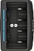 VARTA Cargador universal - Indicador de carga led - Apagado automático de seguridad - Diseño exclusivo de VARTA - Cargas 2 o 4 pilas NiMH AA, AAA, C, D, o una pila de 9 V al mismo tiempo - sin pilas
