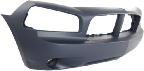 CPP Primed Front Bumper Cover Replacement for 2006-2010 Dodge Charger
