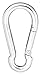 Lucky Line Products Spring Snap, Heavy Duty, 1/4" Stock Thickness L, 2-3/8", 3/8" Eye Inside Dia. - 1 Each