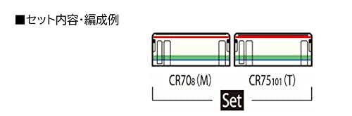 Amazon | TOMIX Nゲージ ふるさと銀河線 りくべつ鉄道 CR70・75形