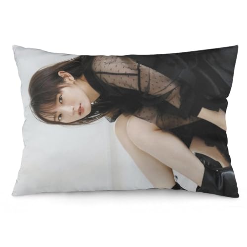 吉岡里帆 枕カバー 抱き枕カバー 矩形枕カバー クッションカバー 座布団カバー 装飾枕カバー 両面印刷 ホームインテリアソ 四季通用 プレゼント 12 "x20 "