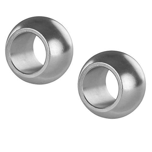 Preisvergleich Produktbild 2x Unterlenkerkugel / Kat 2-2 / verzinkt / 2 Stück / Fangkugel / für Unterlenker / Schnellkuppler / Fanghaken / Traktor / Ersatzteil / Schlepper / Unterlenker Kugel