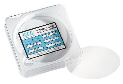 Advantec Membranas de acetato de celulosa C080A025A; 25 mm de diámetro; 0,8 µm; 100 unidades