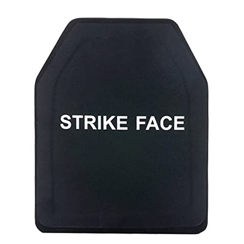 WAOBE Placa de protección Corporal Nivel IIIA Chaleco antibalas Independiente Panel de inserción Placa balística de PE para protección de Seguridad Personal / 2pcs