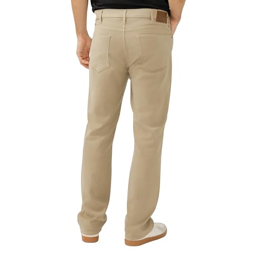 Silver Jeans Co. Men's Grayson Classic Fit Straight Leg Jeans, Knit Flex, 30W x 32L