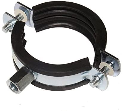 Screw Tube Clamp/Galvanised Steel Pipe Holder, 250 mm